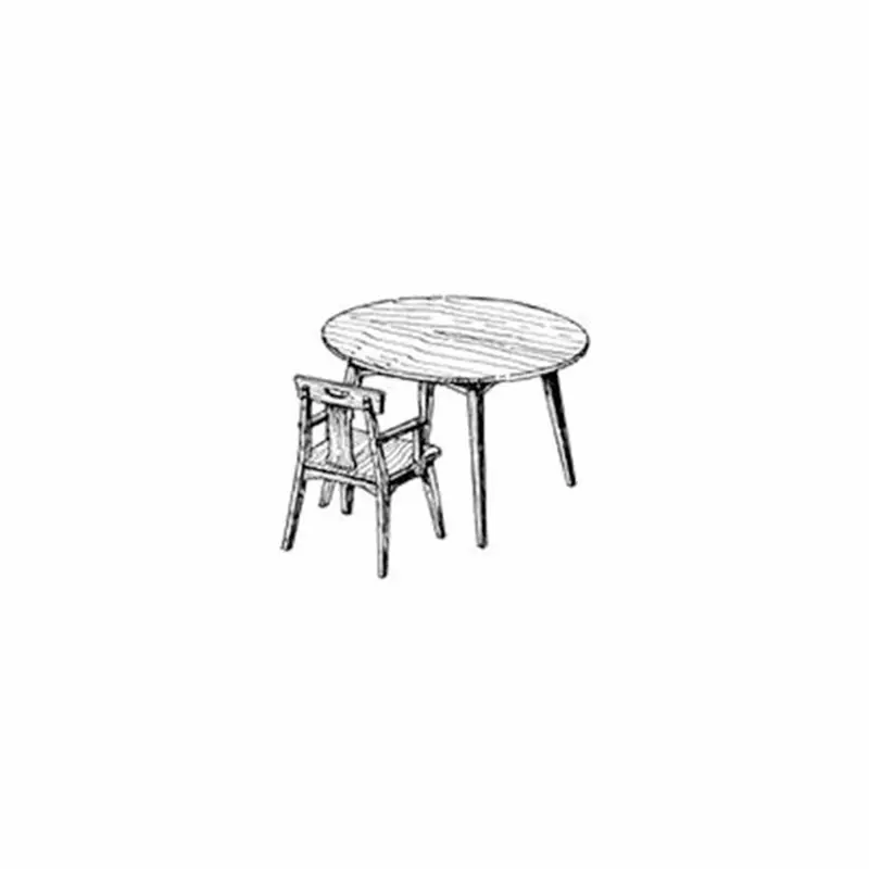 Child’s Table and Chair: Printable Woodworking Project Plan