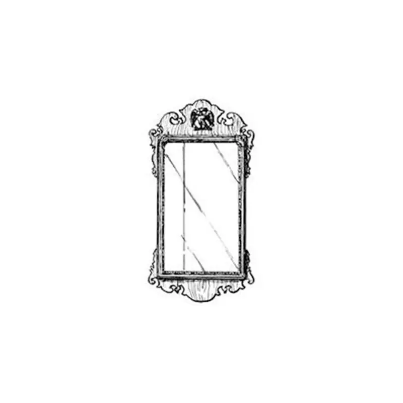 Chippendale Mirror Woodworking Plan – Ornate Wall Decor Blueprint