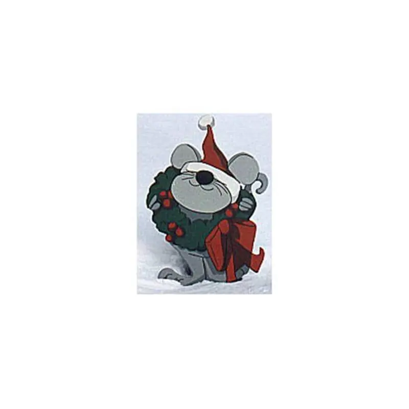 Christmas Mouse Ornament & Figurine Plan — Festive Woodcrafting Project
