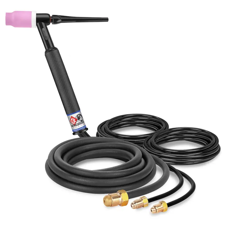 CK Worldwide CK5112 500A Water-Cooled Rigid Head TIG Torch — 12.5-Foot Length