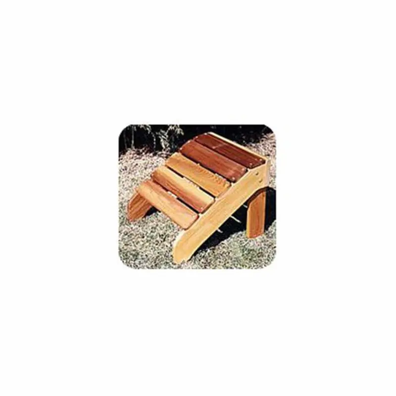 Classic Adirondack Footrest Plan – Outdoor Relaxation Woodworking Template