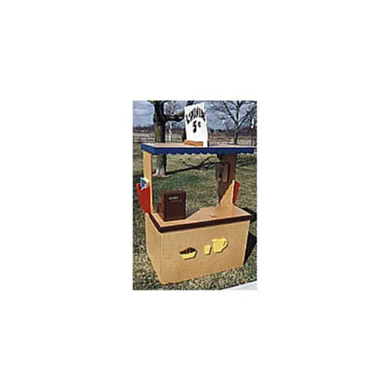 Classic Lemonade Stand Construction Blueprint