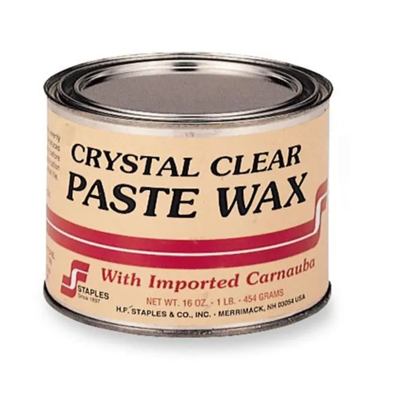 Clear Furniture & Bowling Alley Paste Wax – 1 lb Tin, Traditional Finish Enhancer