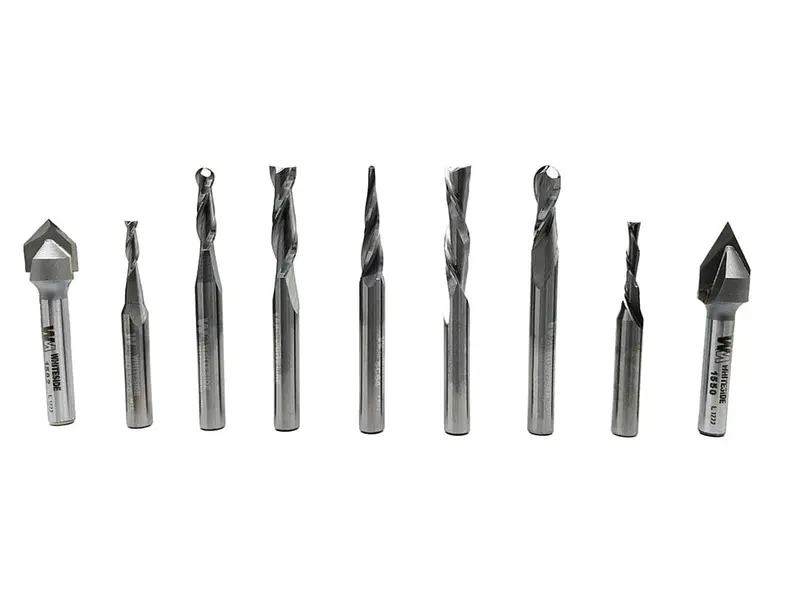 CNC General-Purpose 9-Piece Router Bit Set