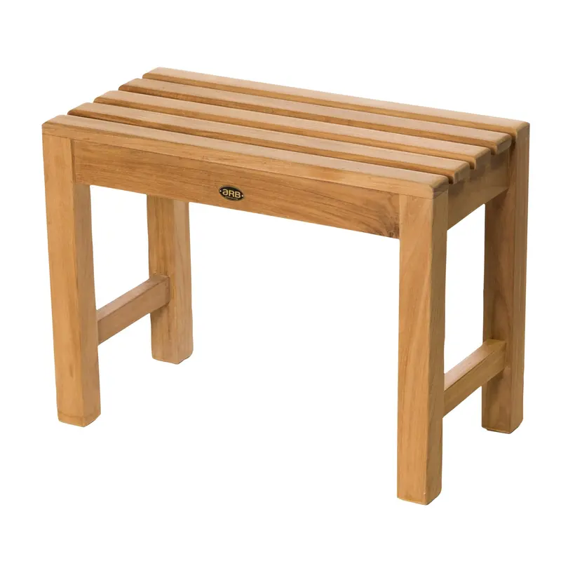 Coach-Style Shower Bench – 24″ (60 cm) Low-Profile Seating