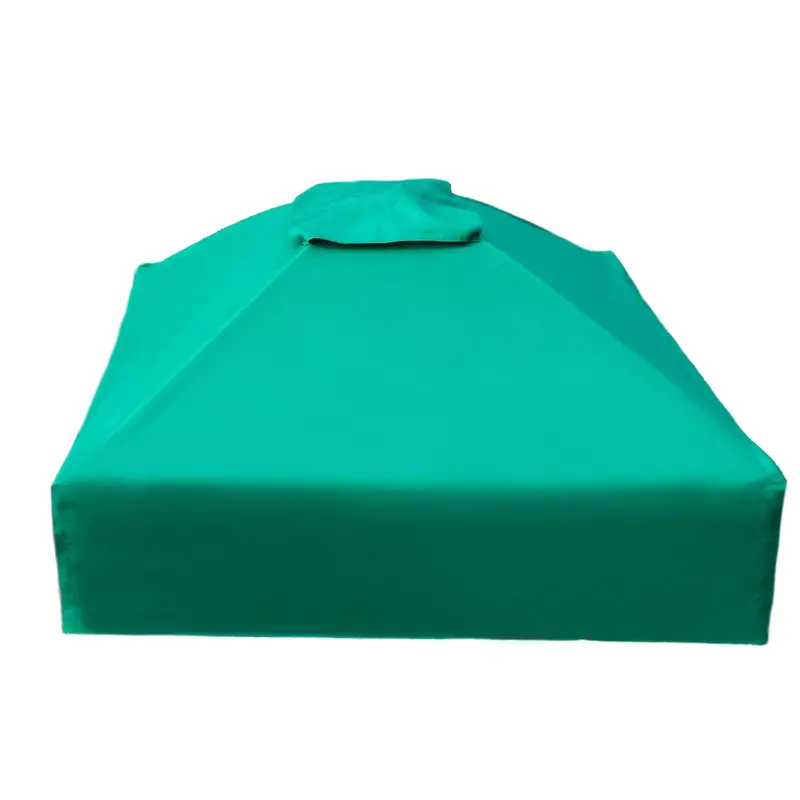 Collapsible Square Sandbox Cover — 4′ x 4′ x 13.5″