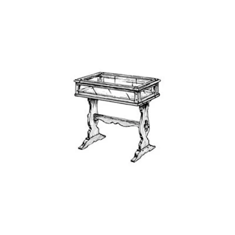 Collector’s Display Table Woodworking Plan – Custom Showcase Design