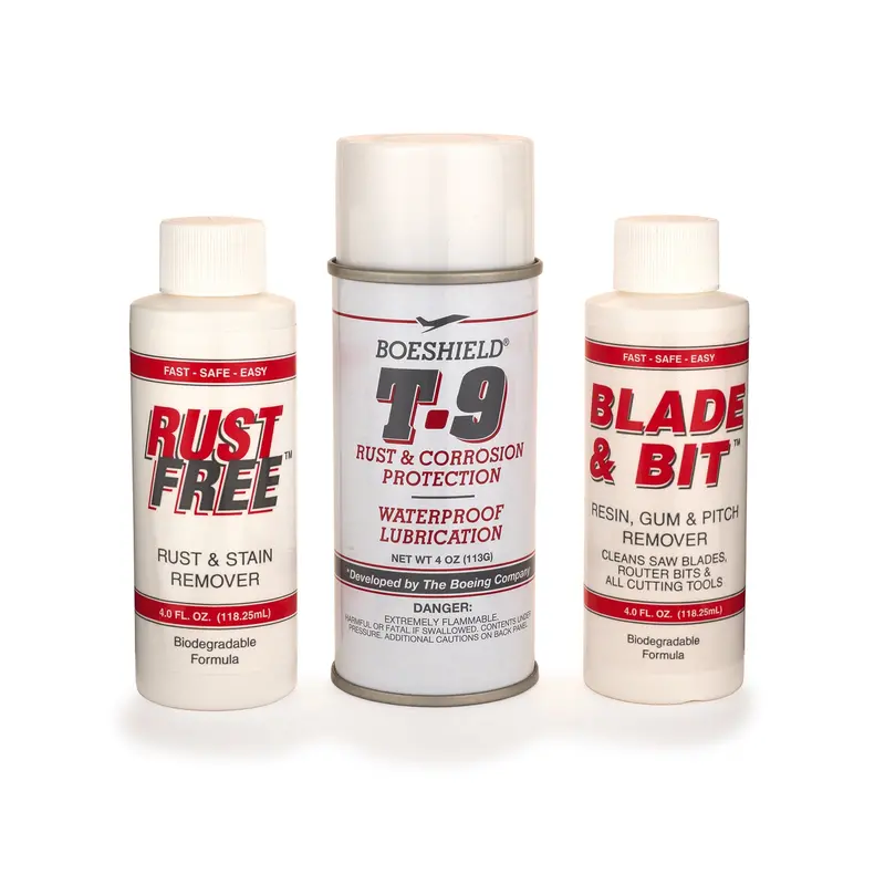 Compact Woodworking Tool Care Kit — Essential Maintenance Supplies