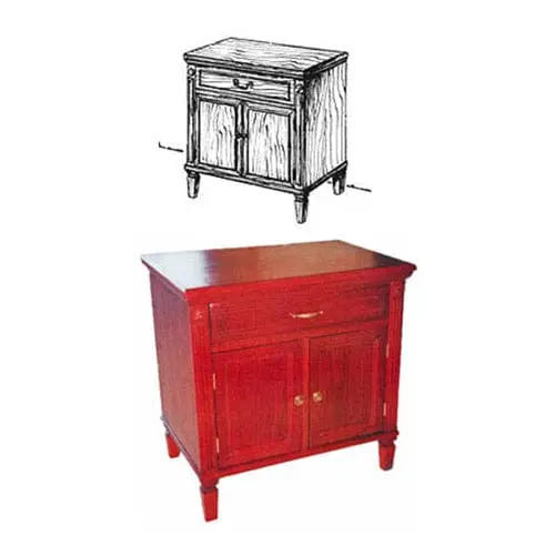Contemporary End Table – Sleek Modern Wood Side Table Plan