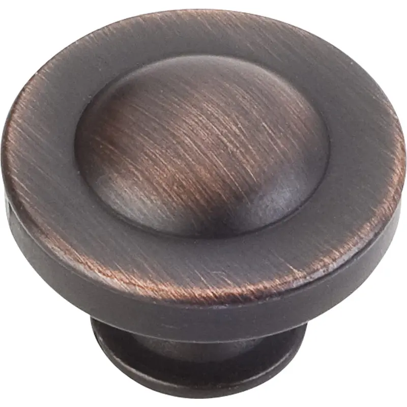 Cordova Cabinet Knob – 1.25″ Dia., Brushed Oil-Rubbed Bronze