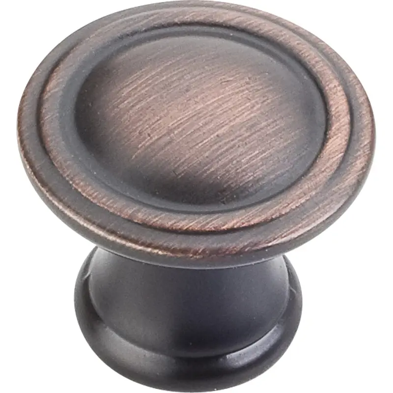 Cordova Cabinet Knob – 1-3/16″ Diameter, Brushed Oil-Rubbed Bronze