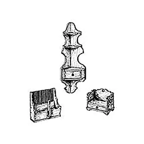 Corner Shelf, Cranberry Picker & Desk Organizer Set Plan