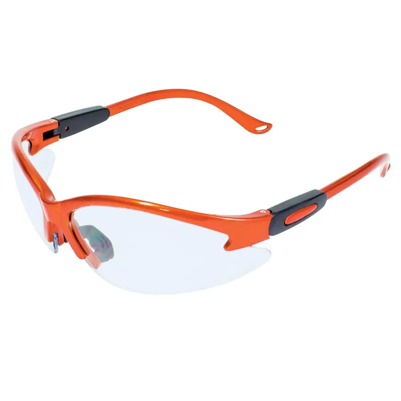 Cougar Blaze Orange Safety Frame with Clear Anti-Fog Lenses