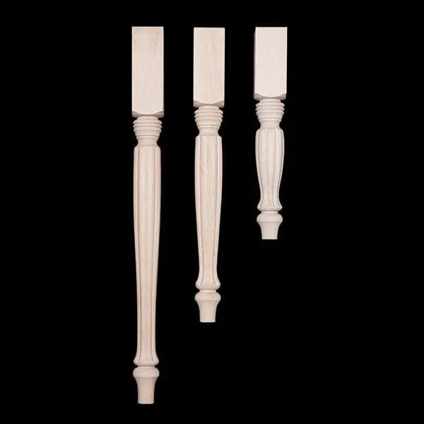 Country-French Hybrid Table Leg
