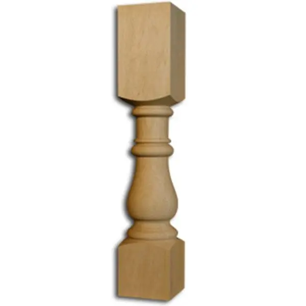 Country Squire Solid Hardwood Dining Leg