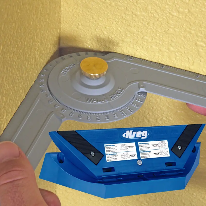 Crown-Pro Molding Jig – Adjustable Crown Miter Guide for Sliding Compound Saws (KMA2800)