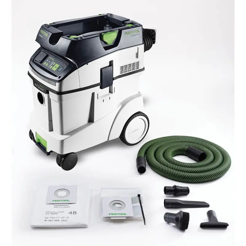 CT 48 EI AC Dust Extractor with Integrated HEPA Filtration
