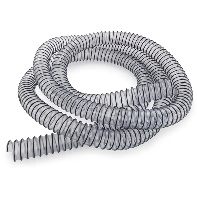Dayflex Clear PVC Dust Collection Hose – 1-1/2″ x 15′