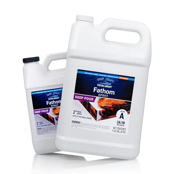 Deep-Pour Clear Epoxy Resin Kit – Fathom Deep Formula – 1.5-Gallon Capacity