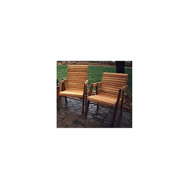 DIY Patio Chair Building Plan – Printable Woodworking Project Blueprint