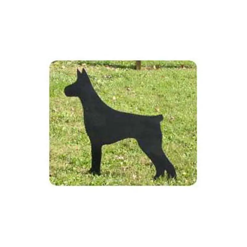 Doberman Dog Shadow Box Craft Plan