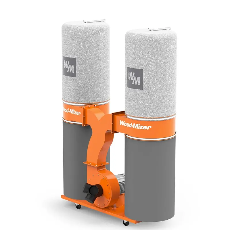 Dual-Bag 120V Dust Collection System for Workshops