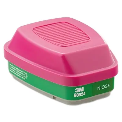 Dual-Function Respirator Cartridge – P100 Particulate + Ammonia/Methylamine Gas Filtration