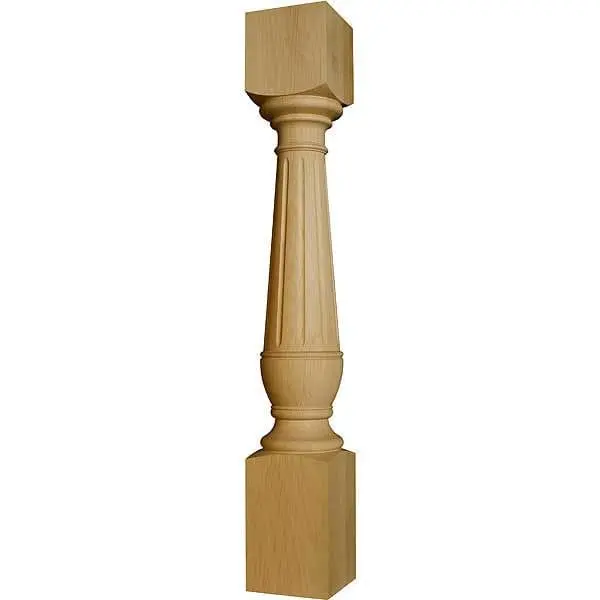 Edward Island Solid Wood Table Leg