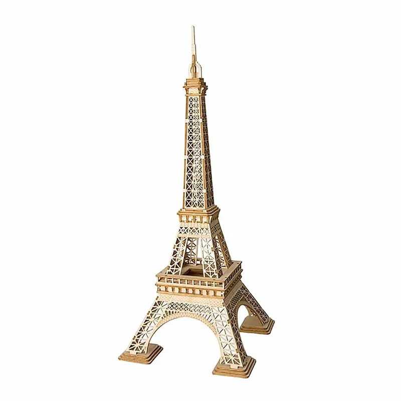 Eiffel Tower 3D Interlocking Puzzle Building Kit