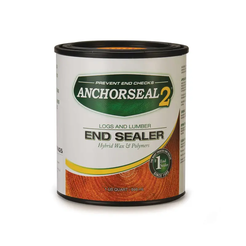 End Sealer for Green Logs & Rough Lumber – Water-Based Moisture Barrier