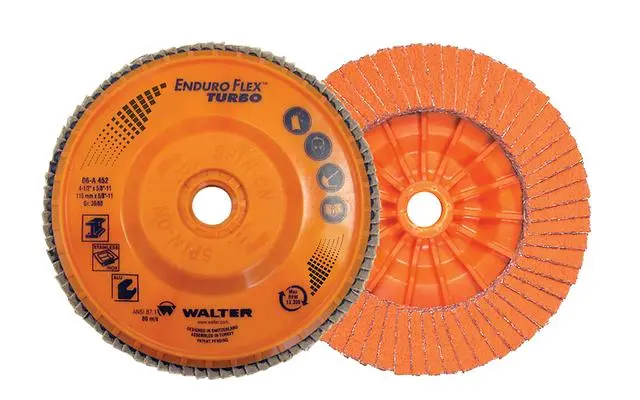 ENDURO-FLEX TURBO 7″ x 7/8″ Grinding Disc, GR36/60 Grit