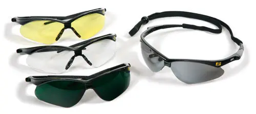ESAB Warrior Spec Smoked Safety Glasses — ANSI Z87.1 Compliant (Model 0700 012 031)