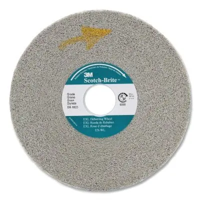 EXL Fine Deburring Wheels – 6 x 1 Inch, Silicon Carbide, 6,000 RPM Max