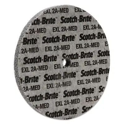 EXL Unitized Deburring Wheel: 6″ × 1/2″, Medium-AlOx, 5000 RPM Rated