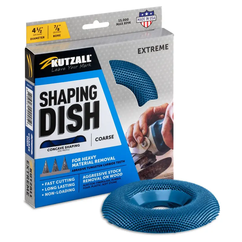 Extreme Shaping Dish Tool – 4.5-Inch Coarse Grinding Disc
