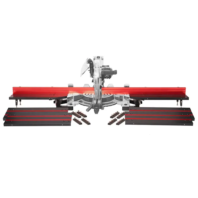 EZ-Wings PRO+ 12-Foot Heavy-Duty Portable Miter Saw Station