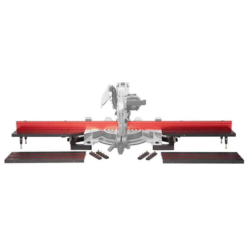 EZ-Wings PRO 8-Foot Portable Miter Saw Station with Integrated Support System