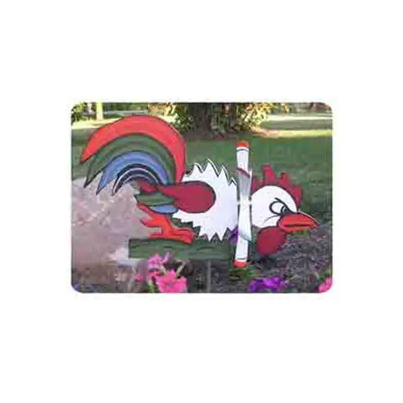 Fighting Rooster Whirligig Woodworking Pattern Plan