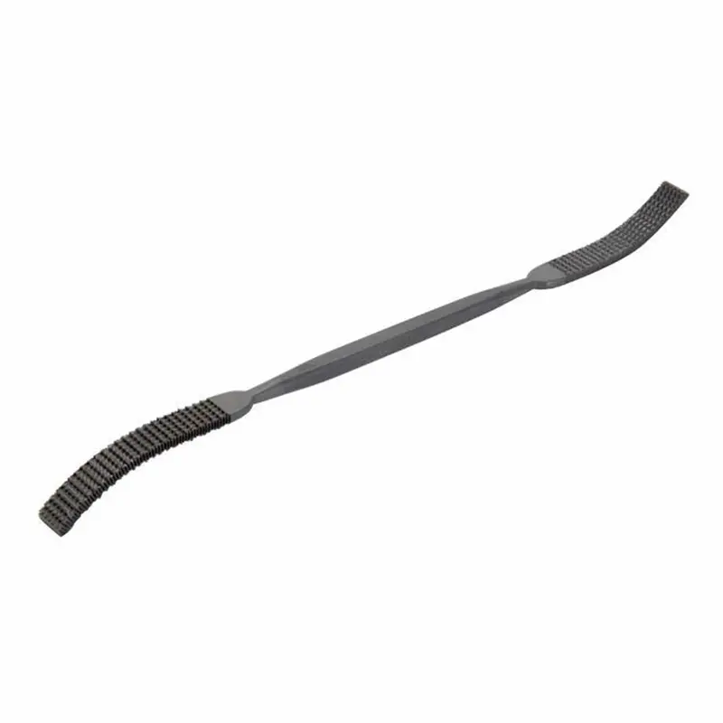 Flat Riffler Rasp – Single-Cut Curved File for Detail Work