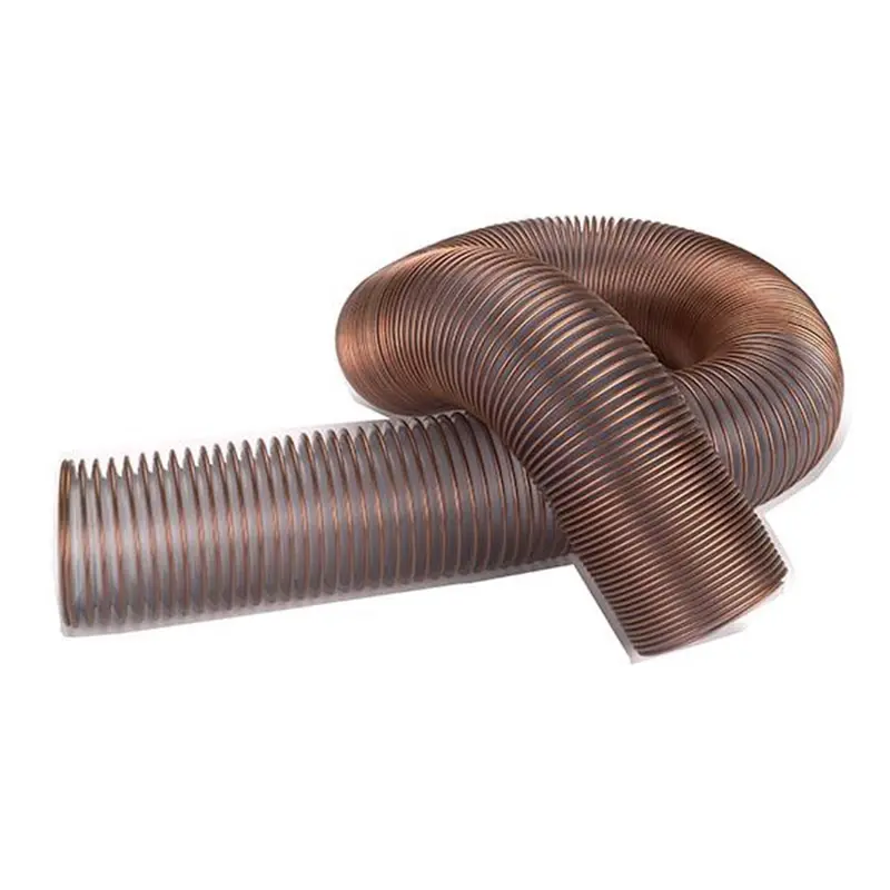 Flexadux R-4 Clear Stretch Dust Hose – 2-1/2″ Diameter × 12 Feet