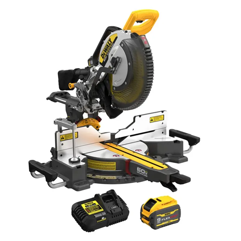 FLEXV 60V MAX 12″ Sliding Dual-Bevel Miter Saw Kit