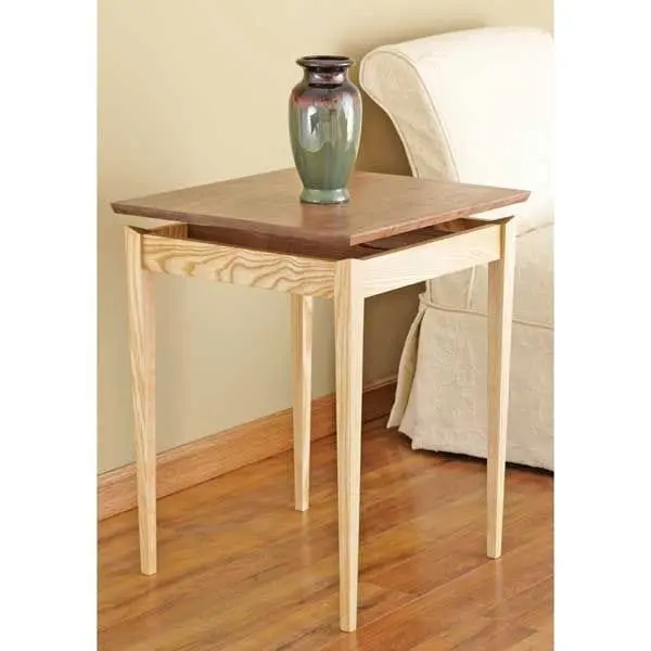 Floating-Top Dining Table Build Plan – Printable Woodworking Blueprint