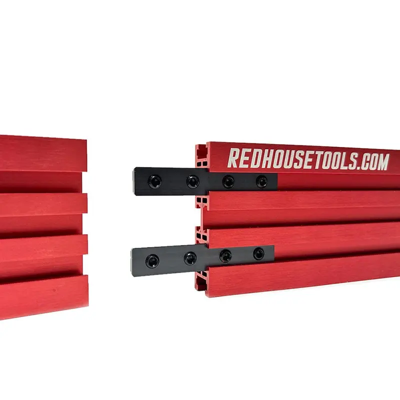 Four-Piece Universal Multi T-Track Connector Plate Set