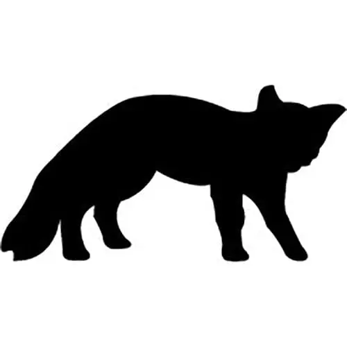 Fox Shadow Box Woodworking Pattern