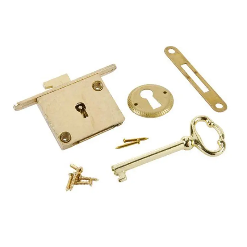 Full-Mortise Chest Lock – 5/16″ x 2″ x 1-5/8″, Traditional Hardware