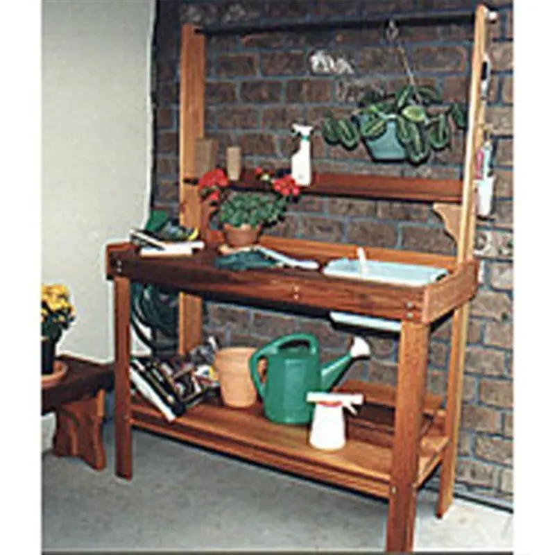 Garden Potting Table Assembly Plan