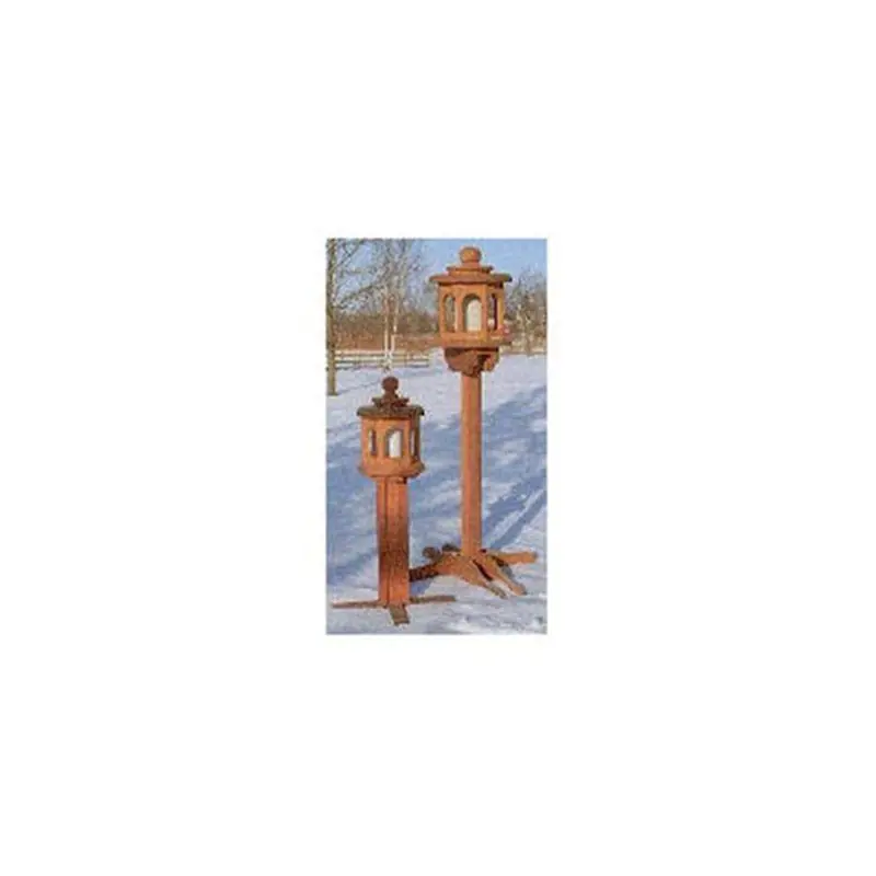 Gazebo-Style Birdfeeder Woodworking Pattern Plan