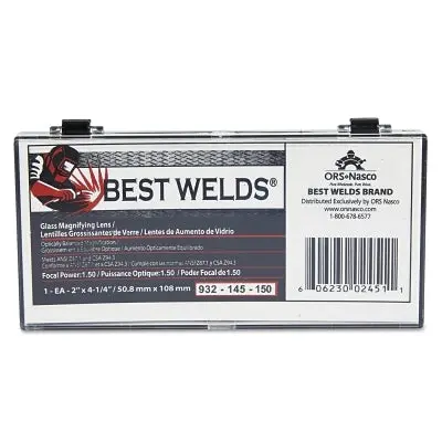 Glass Magnifying Plate – 2″ × 4.25″, +1.50 Diopter, High-Clarity Lens