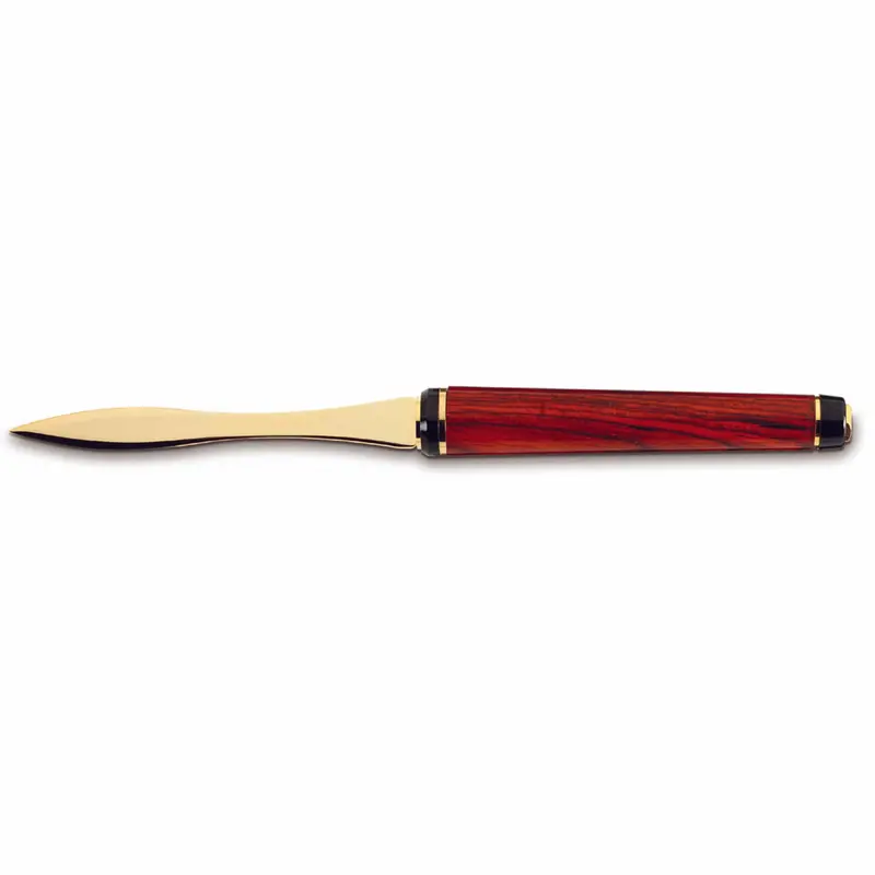 Gold-Finished Cigar Letter Opener Craft Kit