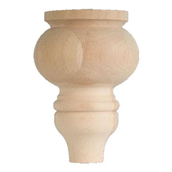 Gothic-Style Bun Foot Table Base